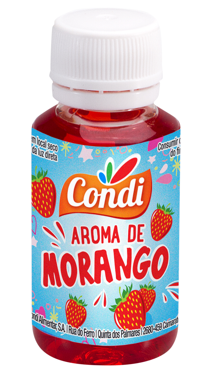 CONDI AROMA LIQUIDO MORANGO 25ML C/9